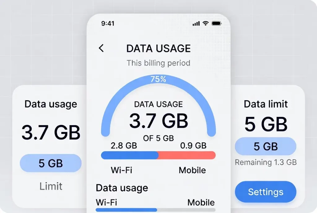 Mobile data saving tips for Android and iPhone users