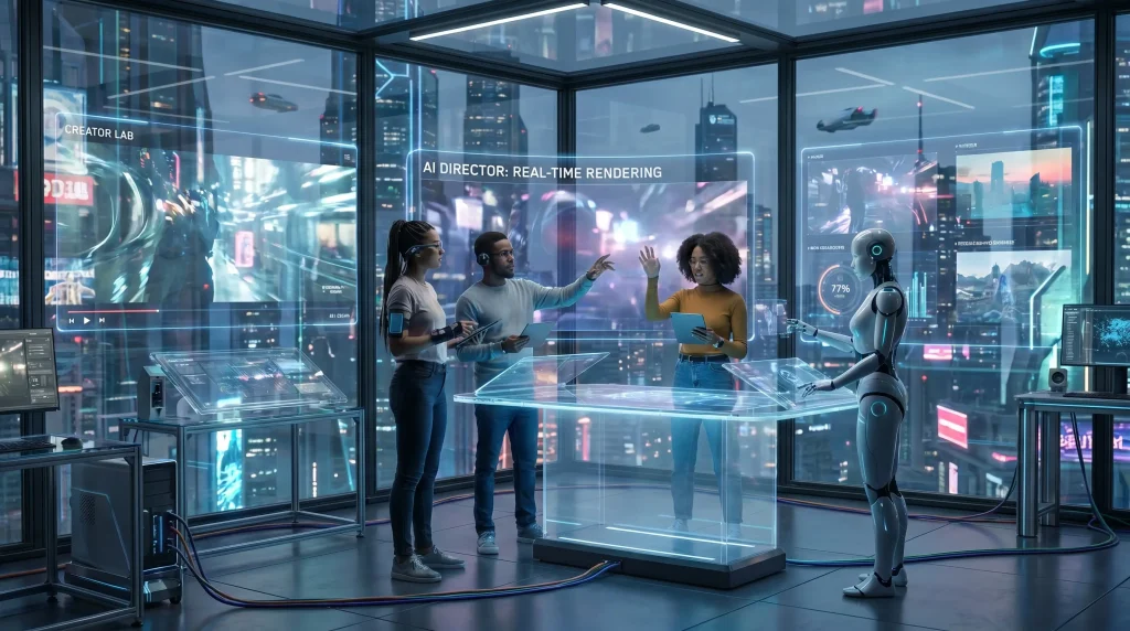 Future trends in AI video generation and digital content creation